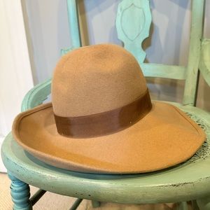 Vintage Geo Bollman & Co Doeskin Felt 100% Wool Hat